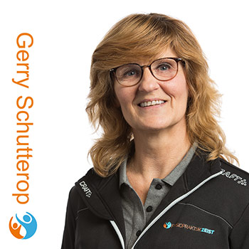 Gerry Schutterop, administratie en communicatie bij Fysiopraktijk Zeist