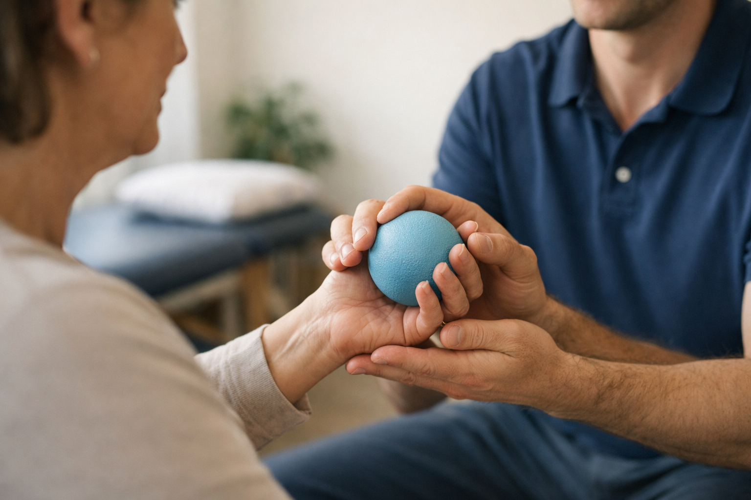 Handtherapie bij Fysiopraktijk Zeist